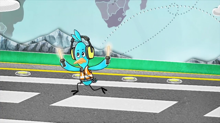 کارتون جیک جیکی ها Chirp - فصل 1 قسمت 23 - فرود غیرممکن